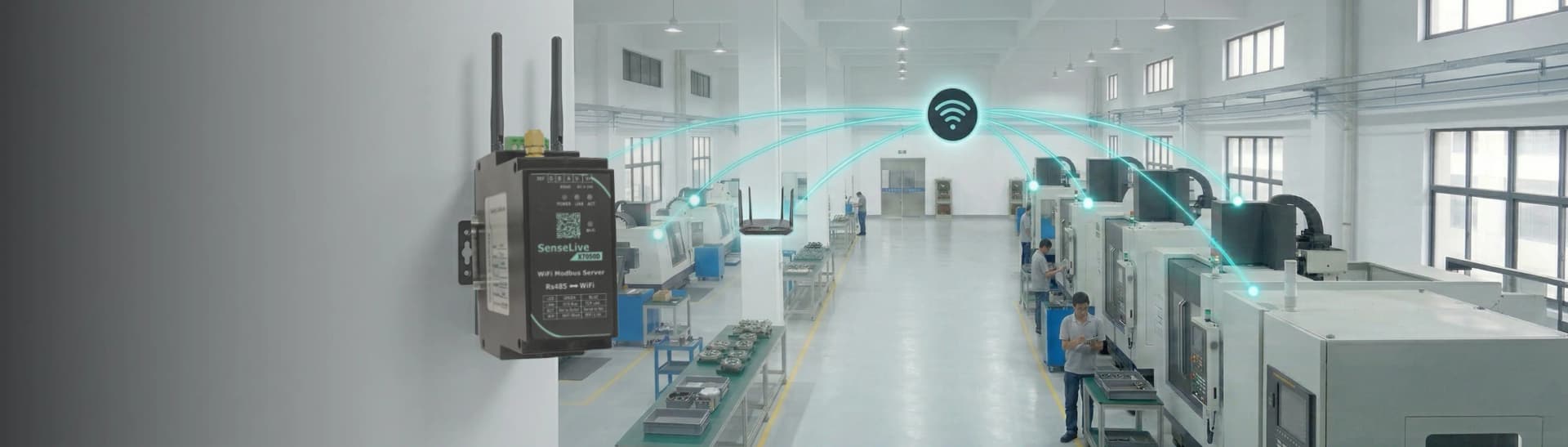 WiFi IoT solutions for industrial connectivity
