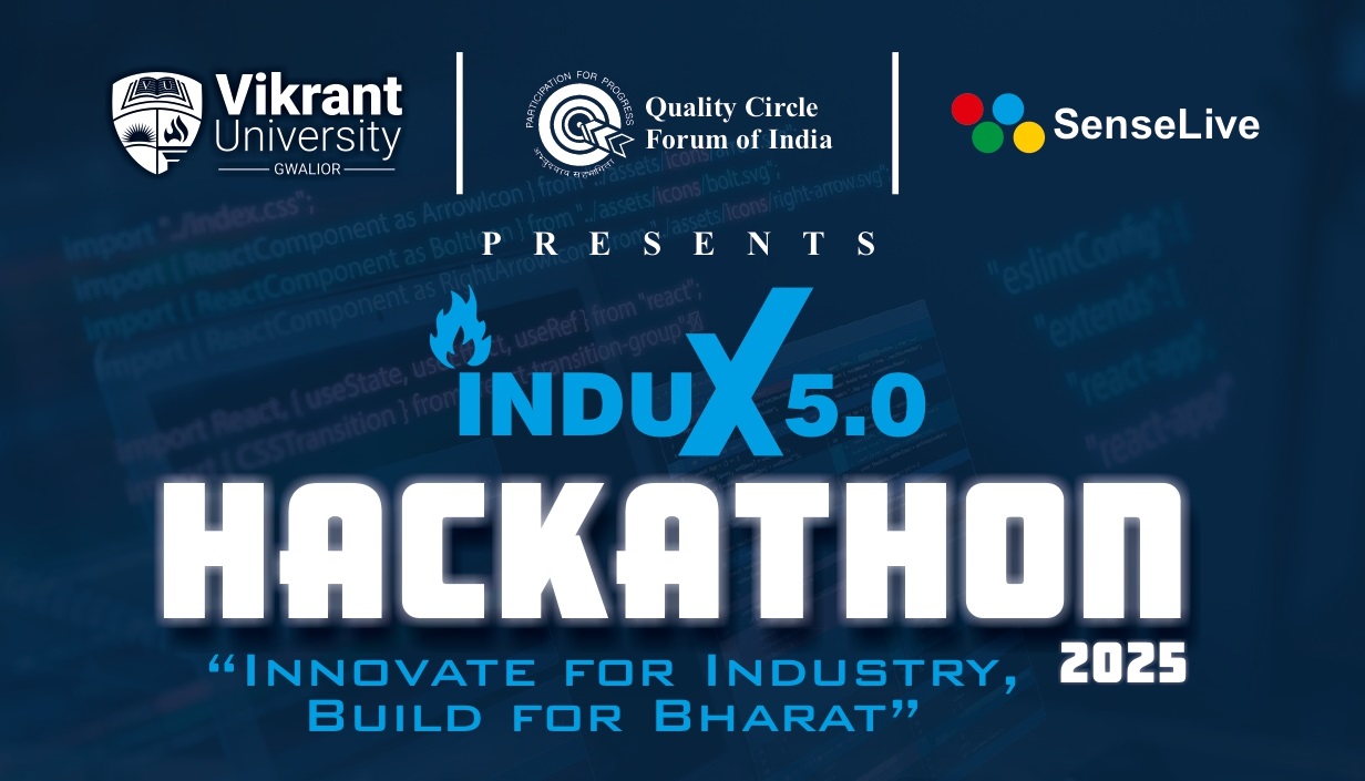 INDUX 5.0 Hackathon 2025 – Powered by SenseLive Technologies
